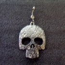 Men Silver Skull Head Navel Ring