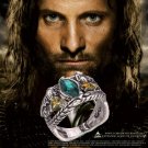 Lord Of The Rings Aragorn's Ring Barahir Crystal