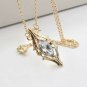 Lord Of The Rings Hobbit Galadriel Crystal Necklace