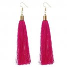 Bohemian Long Tassel Dangle Earrings  8 Colors Available
