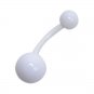 Flexible Navel Bar Barbell Bright 5 - Colors Available