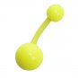 Flexible Navel Bar Barbell Bright 5 - Colors Available