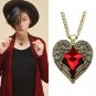 Wing Hearts Set Navel, Earrings & Necklace