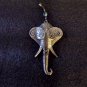 Medium Silver Dress Elephant Head Navel Barbell