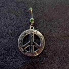 Foot Print Of American Chicken Navel Ring