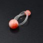 Acrylic Ball Belly Button Rings Flexible Pregnancy Maternity Navel Ring ~ 6 Colors Available