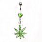 Highest Leaf Belly Ring