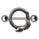 Pair ~ Snake Nipple Bars