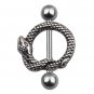 Pair ~ Snake Nipple Bars