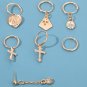 7- Gold Post & Hoop Loop Earrings