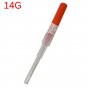 316L Surgical Steel Catheter Piercing Needles 14G