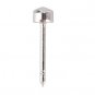 6 Pr. Stainless Steel Studs For Piercing Guns / Tools / Kits