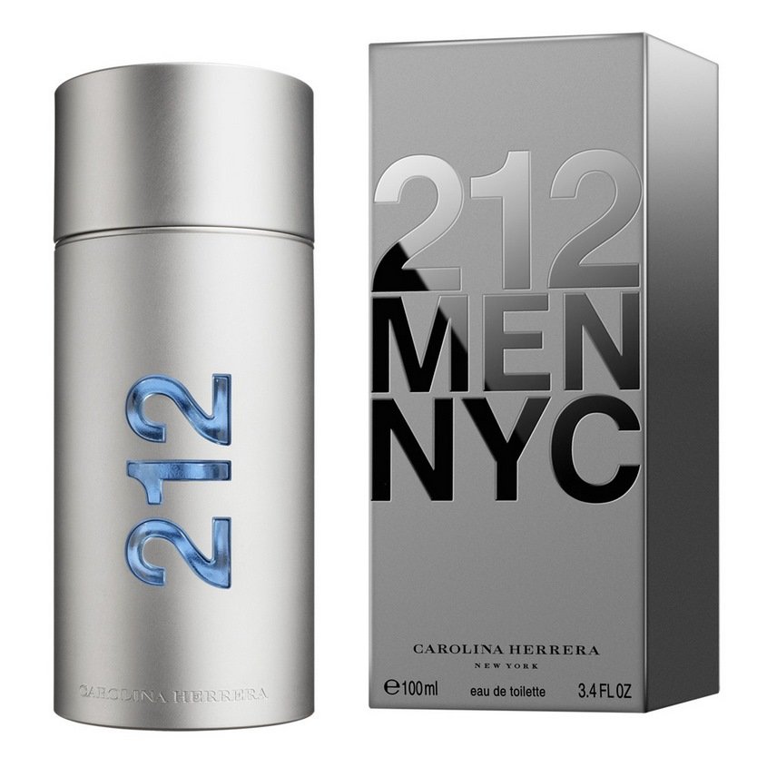 Carolina Herrera 212 Men NYC 100ml 3.4 fl.oz Edt eau de toilette For Men New Sealed