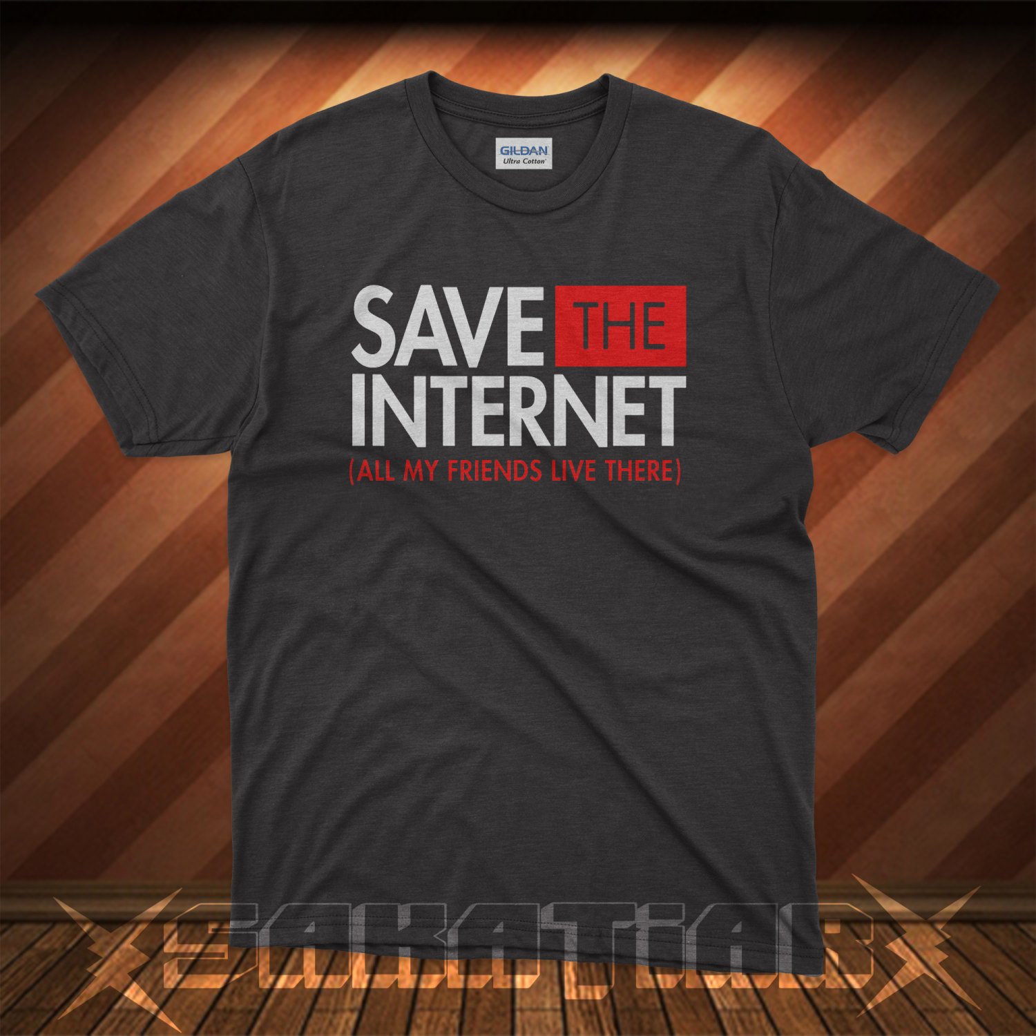 Save the Internet (All My Friends Live There) T-Shirt