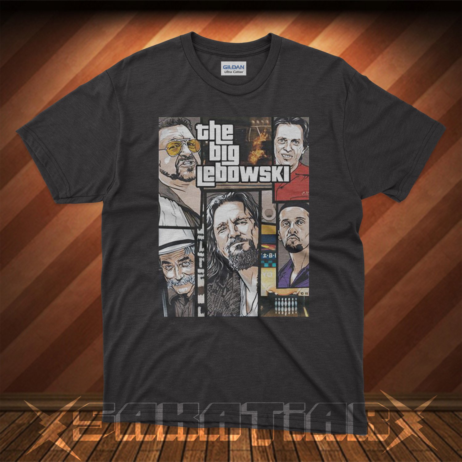 Big Lebowski Inspired The Dude Coen Brothers Jeffrey T-Shirt
