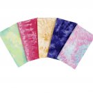 SPRING FABRIC - 5 PIECE BUNDLE - FAT QUARTERS  - 18" X 21" EACH