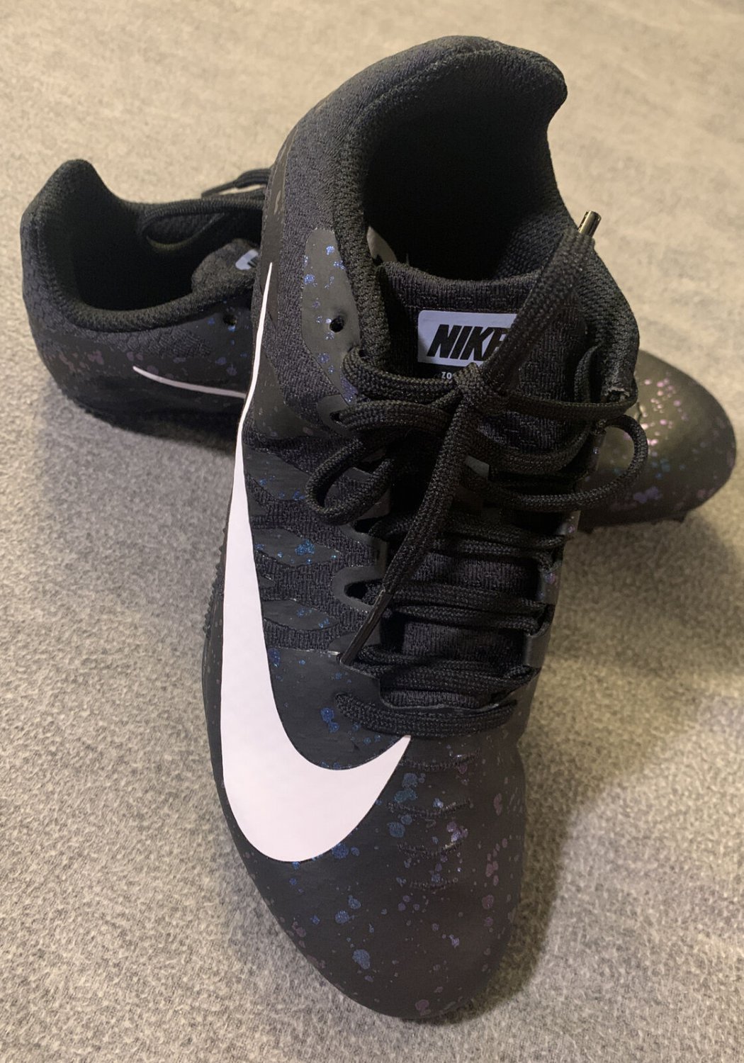 Nike Zoom Rival S Track Cleat Youth Shoe Sz 7 Indigo Fog Sprint NWOB