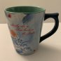 Dayspring Peacock Rose Coffee Cup Mug "Lovely She Is Whose Heart is the Lord's"