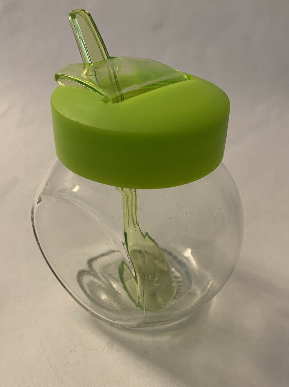Glass Spice Jar With Spoon