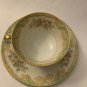 Noritake M China Unidentified Cup & Saucer Coffee Teacup Gold Rim Scroll Floral
