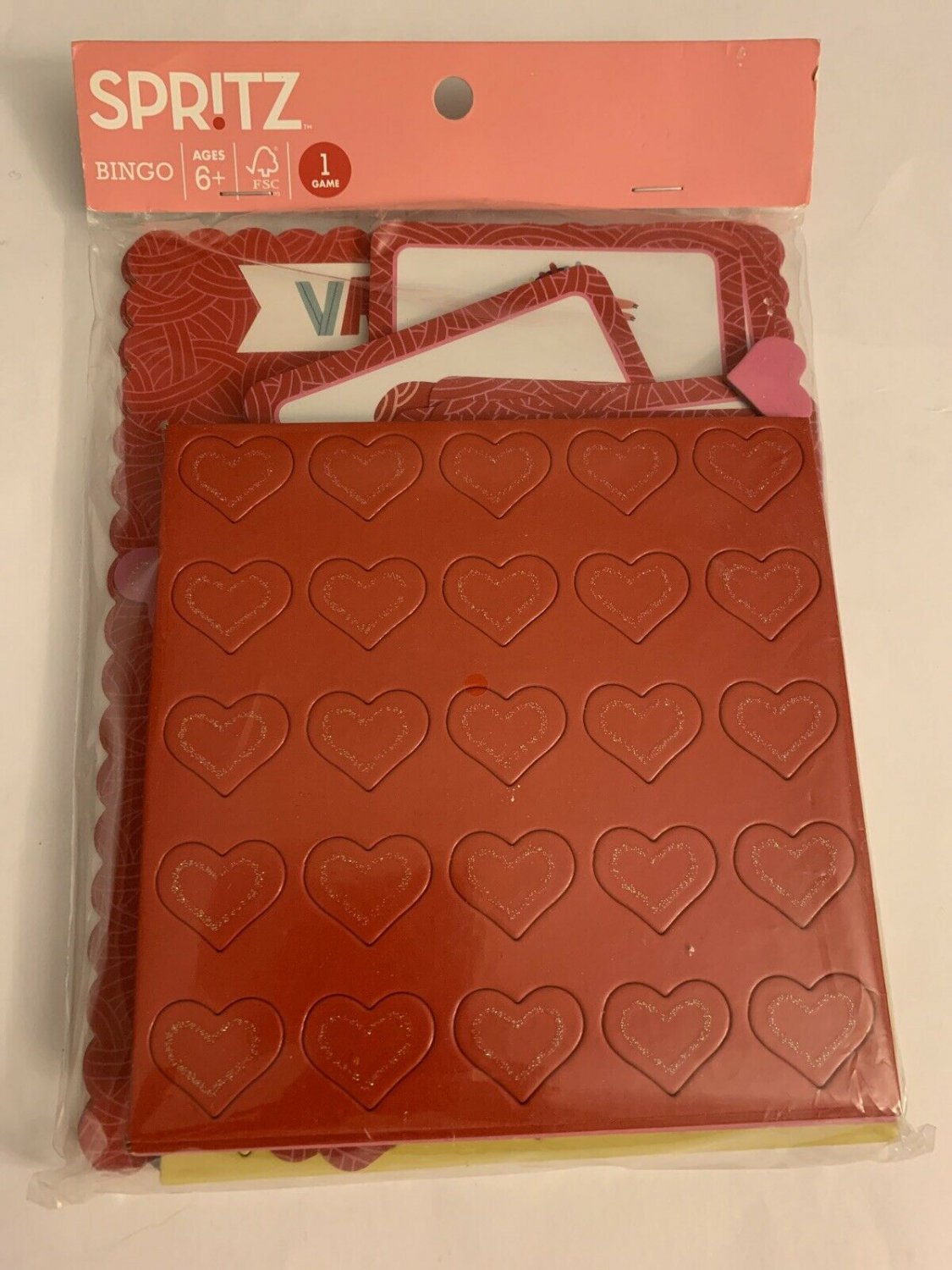 Bingo Heart Activity Kit - Spritz