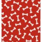 Create It Whimsical Dog Bones 1 Yard Cotton Fabric 36" x 42" NEW