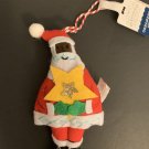Christmas Ornament Black Santa NWT