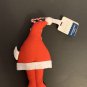 Christmas Ornament Black Santa NWT