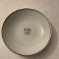Small FRUIT DESSERT BOWL Noritake Porcelain China 5788 BESSIE w/Platinum Rim