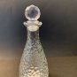 Set Of 2 Pebble Glass Bottles 6.5â New