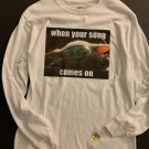 Baby Yoda long sleeve t-shirt. Women size medium. New with tags.
