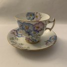T F & S Ltd England Thomas Forester Phoenix Bone China Floral Cup & Saucer