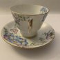 T F & S Ltd England Thomas Forester Phoenix Bone China Floral Cup & Saucer