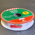 Red Truck with Tree Christmas Ribbon 5/8"W X 3 Yards LONG New