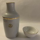 Vintage Porcelain Sake For One Bottle