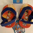 Paw Patrol Infant/Toddler Red Flip Flops  Size 1-2 Sandals Baby Beach Shoes