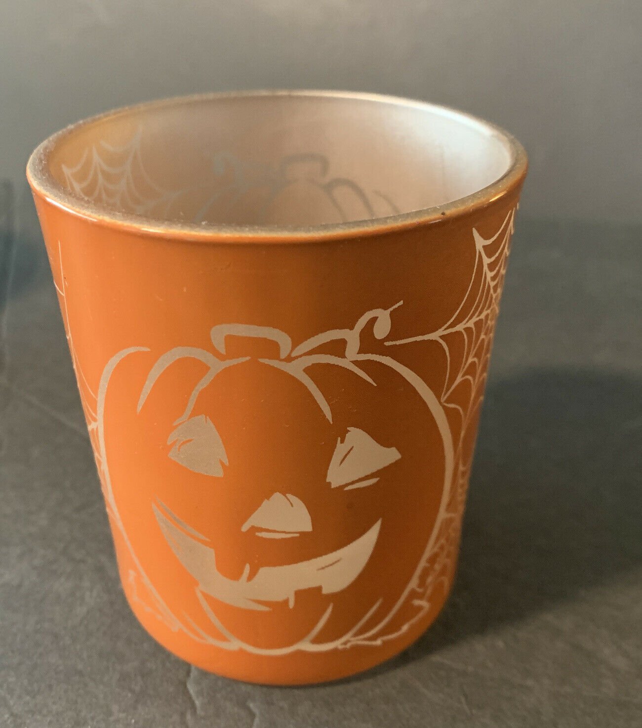 Pumpkin 3&acirc;�� Candle Holder New
