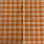Orange Gingham Fat Quarter 18&acirc;��x21&acirc;��