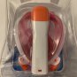 Full Face Dive Mask Pink Snorkel Scuba Breath Water Fun Swim Gear Youth NEW