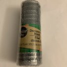 6” Silver Deco Mesh 5 Yards