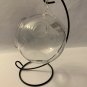 3â Opening Clear Acrylic Round Terrarium Planter with 9âMetal Hanger. No Plant