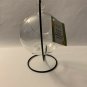 3â Opening Clear Acrylic Round Terrarium Planter with 9âMetal Hanger. No Plant
