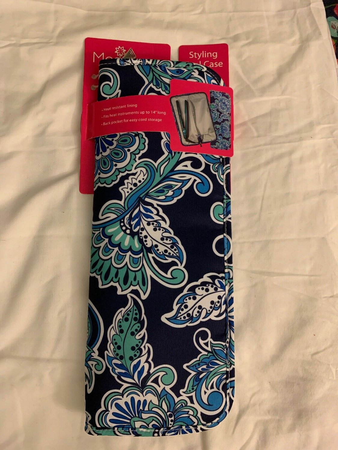 Modella Styling Tool Case Heat Instrument Case Paisley Print. 14&acirc;�� Tools  NEW