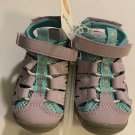 Toddler Girls Afton Hiking Sandals - Cat & Jack Purple Size 5 Easy On & Off NWT