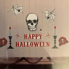 Halloween Wall Clings Skull New