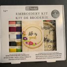 MAKE MARKET EMBROIDERY KIT NIP/INCLUDES ALL YOU NEED & MAKES 4 DESIGNS