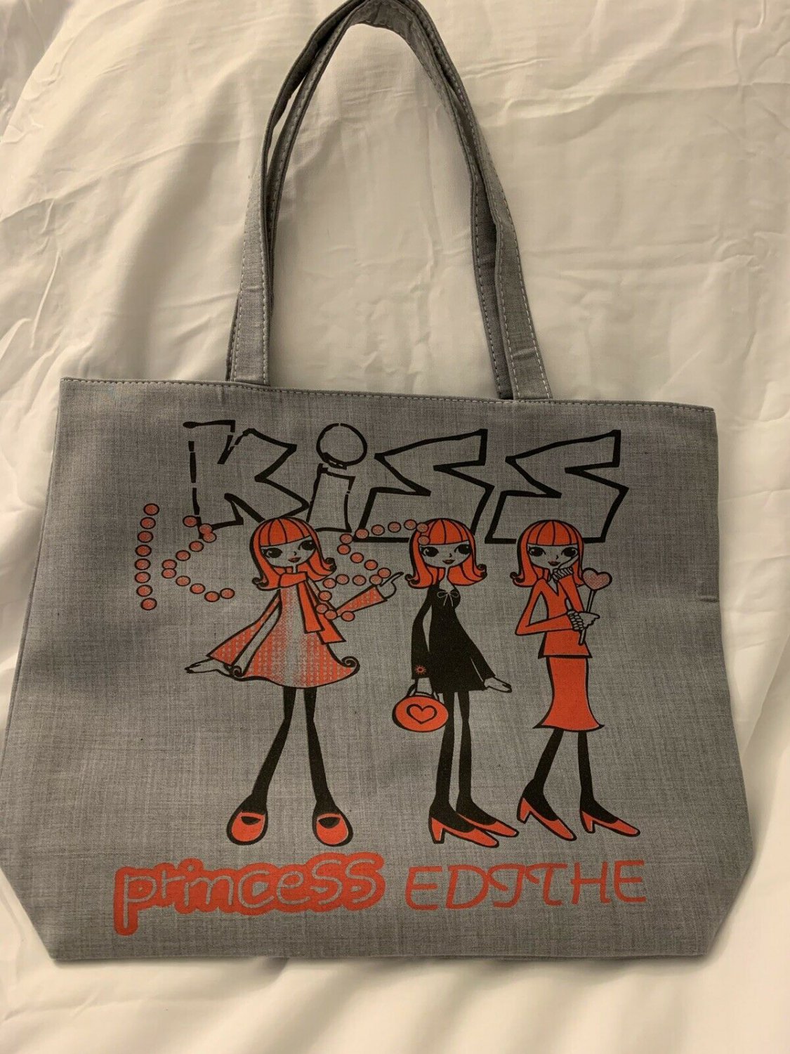 Anime Tote Bag Gray Princess Edithe
