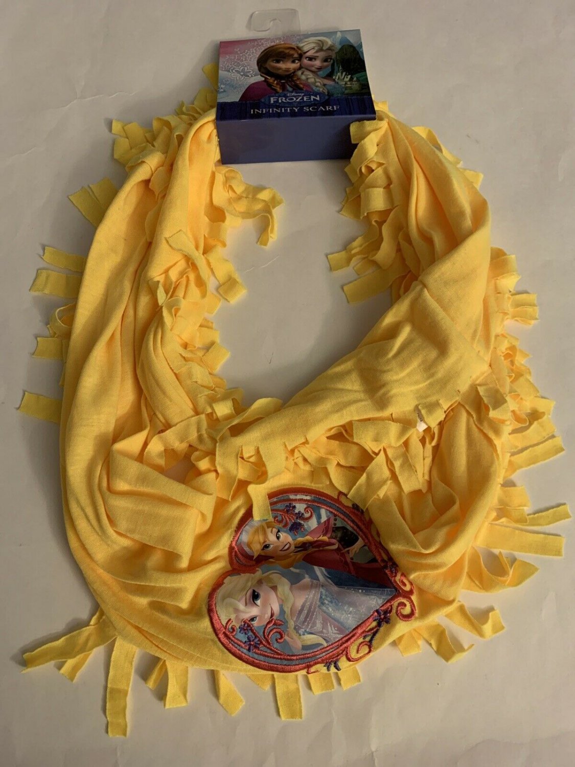 Disney Frozen Infinity Scarf Yellow