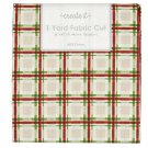 1 Yard Lodge Plaid Christmas Fabric
