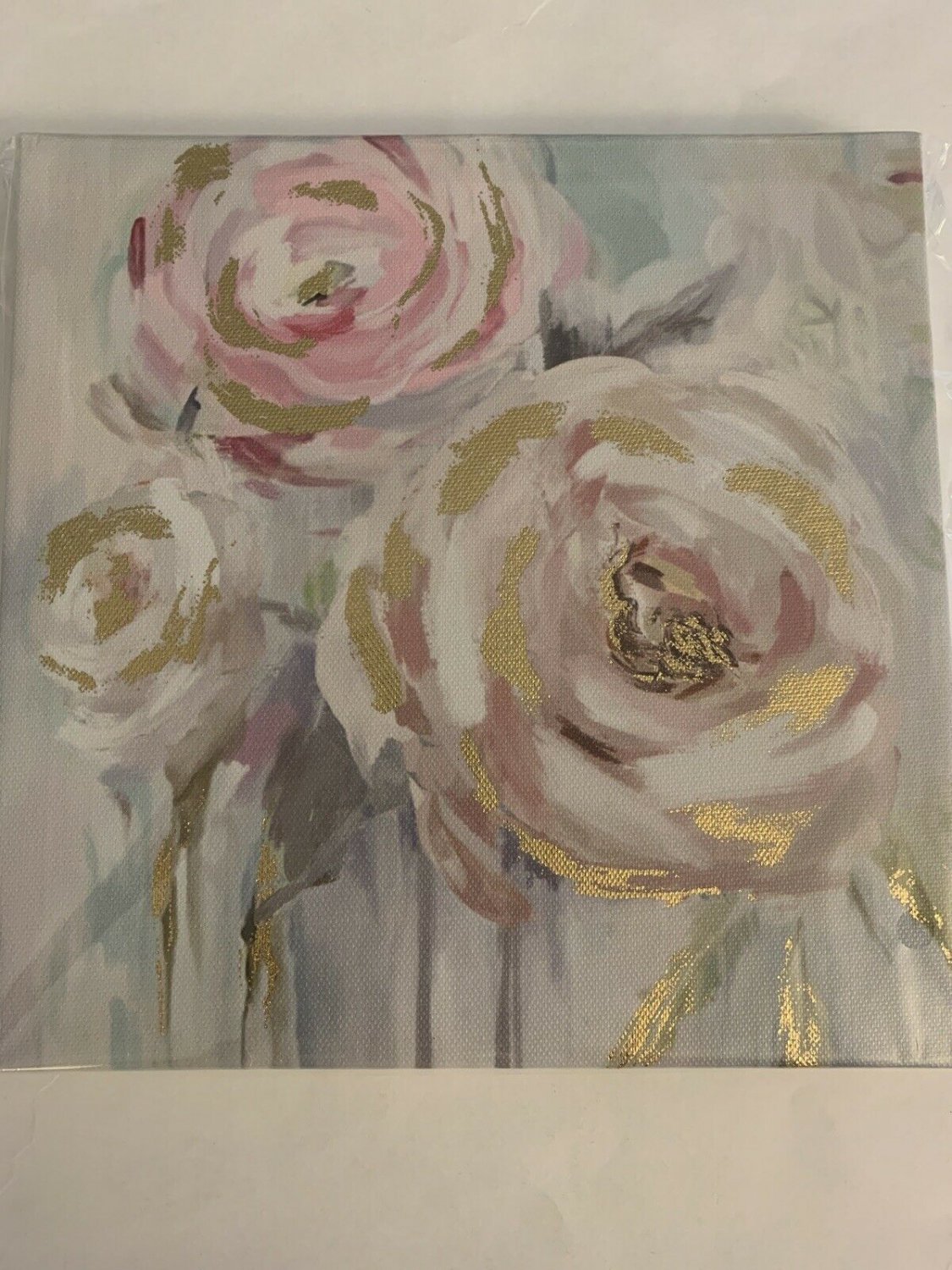 Pink Flowers Wall Art 8&acirc;��x 8&acirc;��